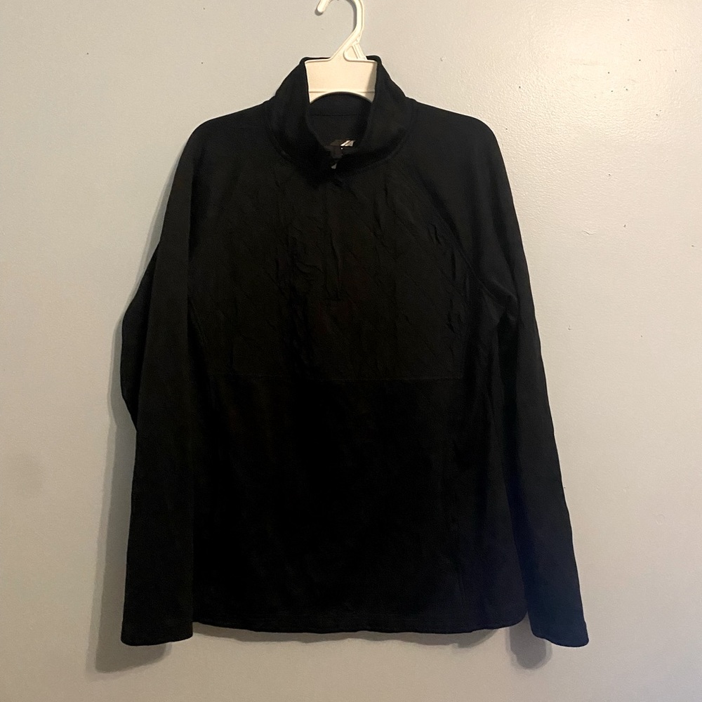 Avis soft pullover with zipper